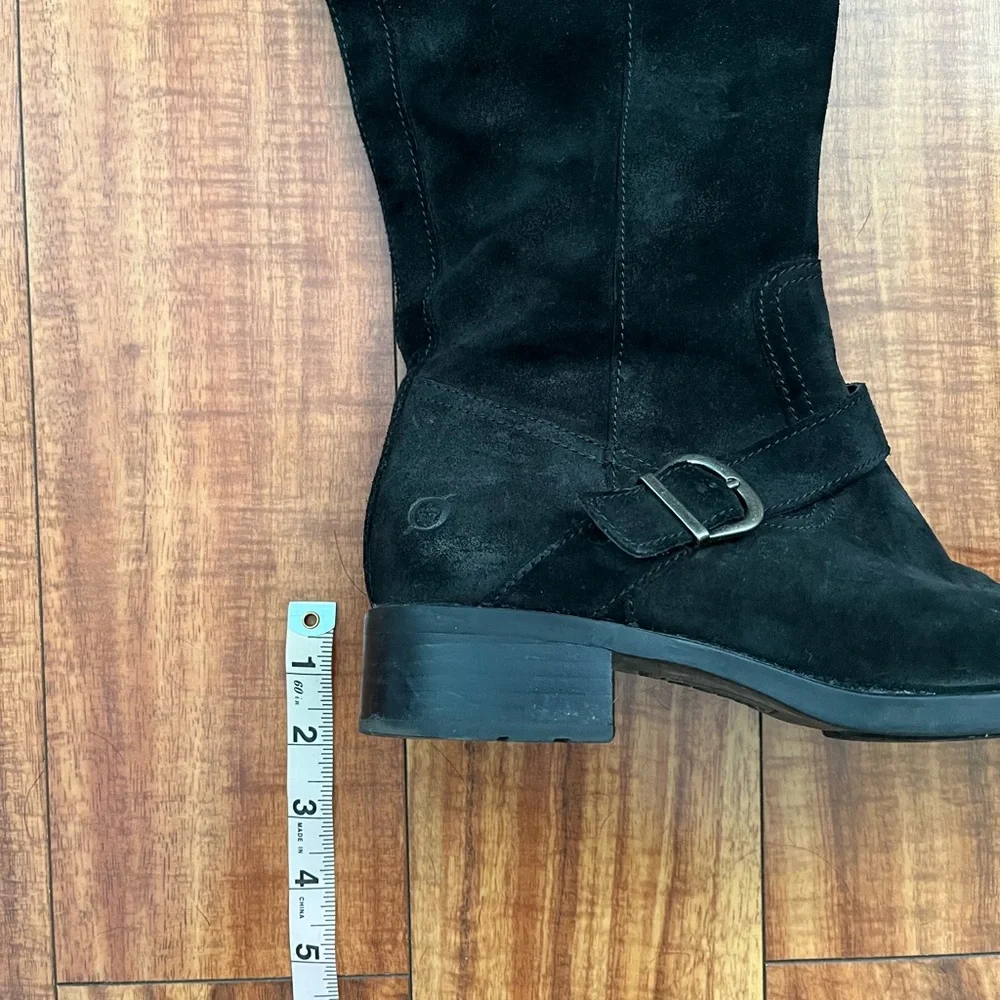 Born knee high boots with buckle detail